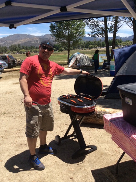 A photo of Dad cooking